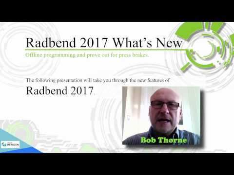 What's New - Radbend 2017 | Radan